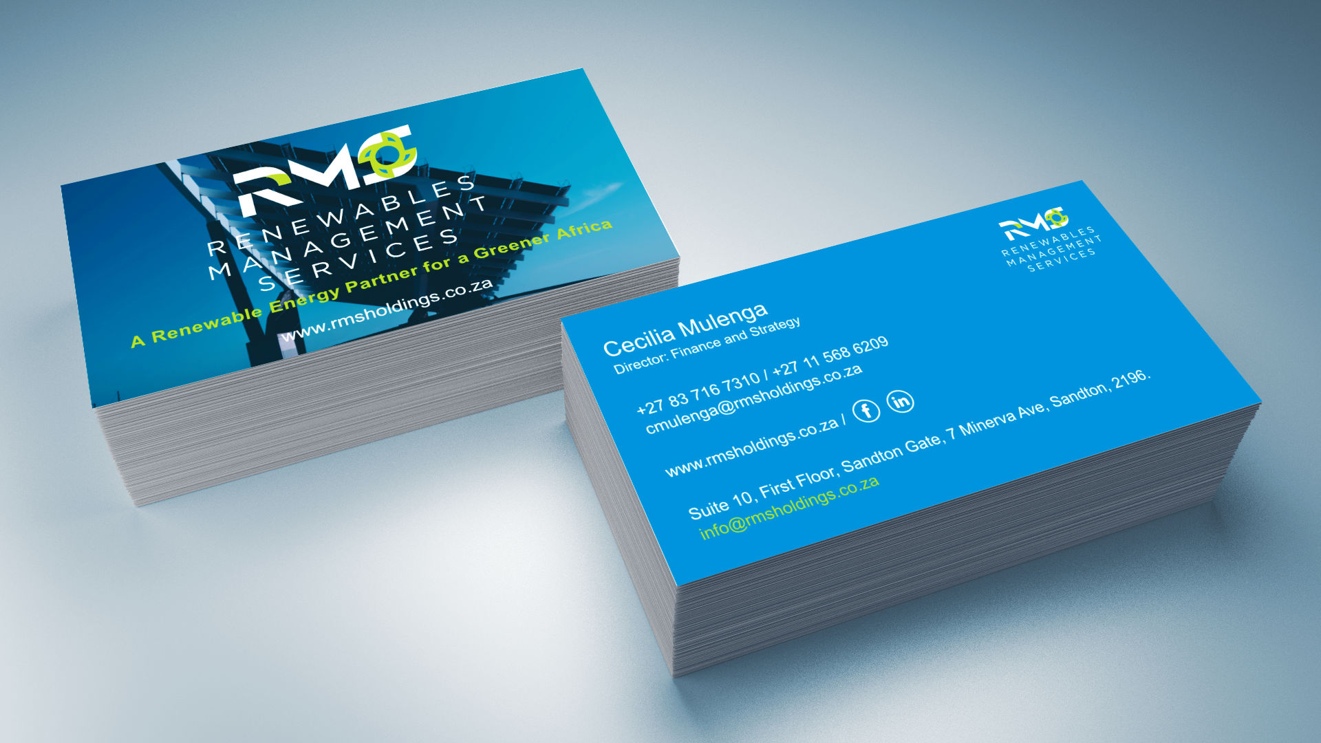 Renewables Management- Business Cards
