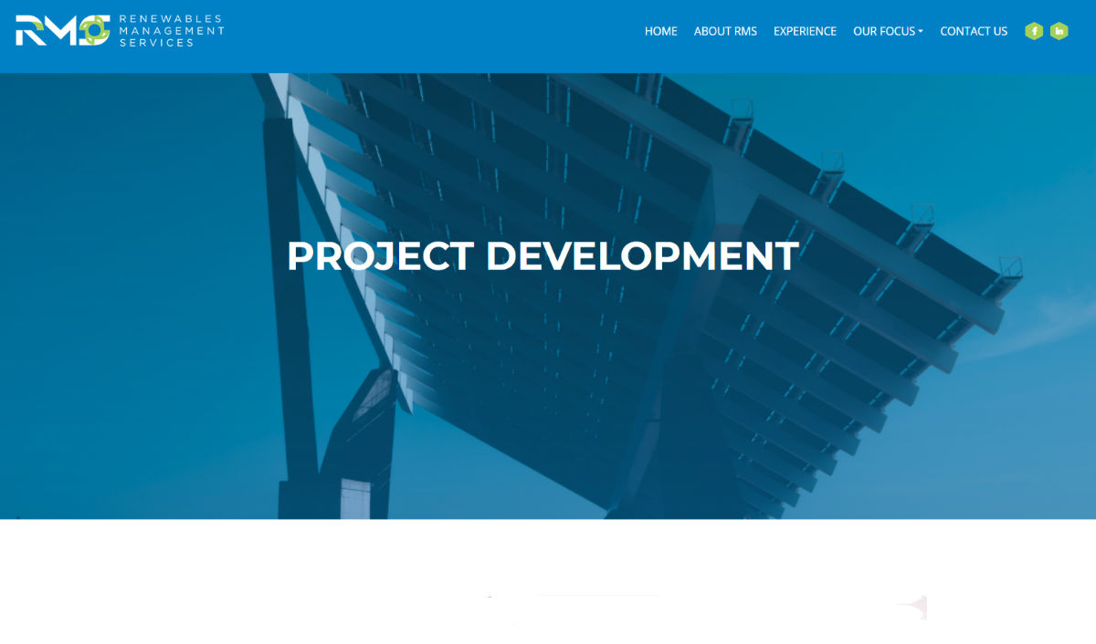 Renewables Management- Website